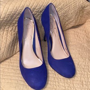 Royal Blue Jessica Simpson size 8 Pumps